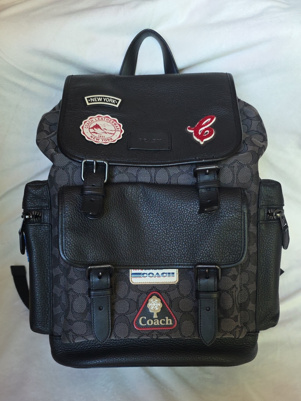 COACH Sprint Backpack W/ Ski Patches - LIMITED EDITION - NWT